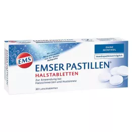 EMSER Mentolsüz pastiller, 30 adet