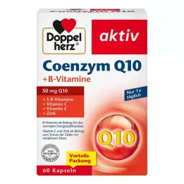 DOPPELHERZ Koenzim Q10+B vitamin kapsülleri, 60 adet
