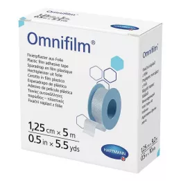 OMNIFILM Sabitleme alçı folyosu 1,25 cmx5 m, 1 adet