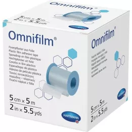 OMNIFILM Sabitleme alçı folyosu 5 cmx5 m, 1 adet