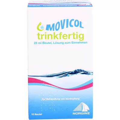 MOVICOL içmeye hazır 25 ml saşe oral solüsyon, 10 adet