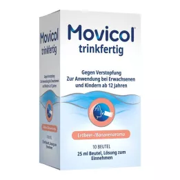 Movicol® içmeye hazır 25 ml oral solüsyon poşeti, 10 adet