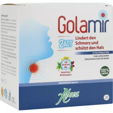 GOLAMIR 2Act pastil, 30 g