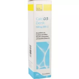 CALCI D3-Denk 1.000 mg/880 I.U. efervesan tablet, 20 adet