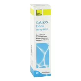 CALCI D3-Denk 1.000 mg/880 I.U. efervesan tablet, 20 adet
