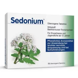 SEDONIUM kaplamalı tabletler, 50 adet