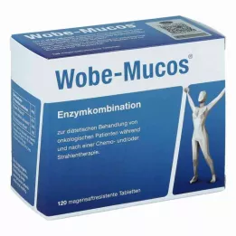 Wobe-Mucos mide-dirençli tabletler (120 adet)