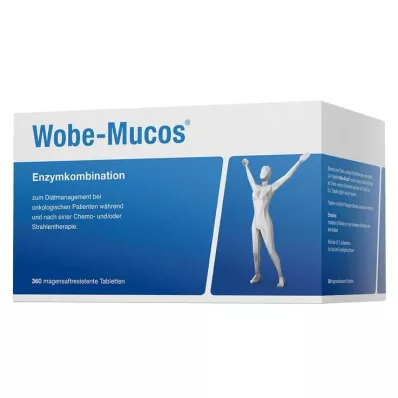WOBE-MUCOS enterik kaplı tabletler, 360 adet