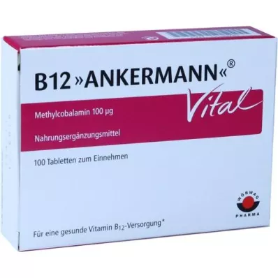 B12 ANKERMANN Vital Tablet, 100 Kapsül