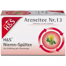 H&amp;S Böbrek Durulama Çayı Filtre Torbası, 20X2.0 g