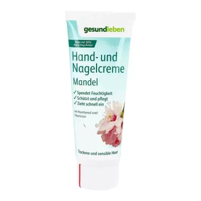 Sağlıklı Yaşam Badem Özlü El ve Tırnak Kremi (75 ml) Sağlıklı Yaşam Badem Özlü El ve Tırnak Kremi (75 ml)