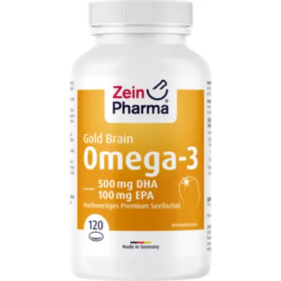 OMEGA-3 Altın Beyin DHA 500mg/EPA 100mg Softgelkap, 120 adet