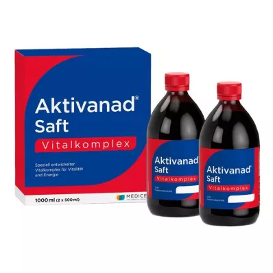 AKTIVANAD Meyve suyu, 2X500 ml