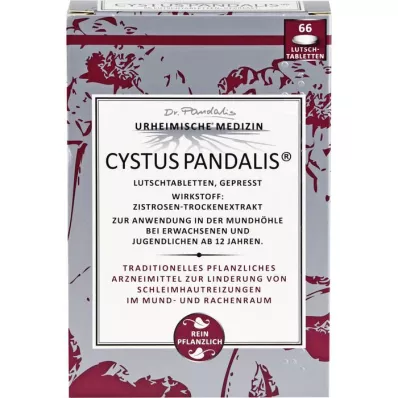 CYSTUS Pandalis pastilleri, 66 adet