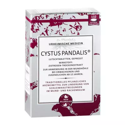 Cystus Pandalis pastilleri, 132 adet Cystus Pandalis pastilleri, 132 adet