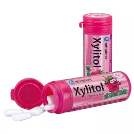 MIRADENT Ksilitol çilekli sakız, 30 g