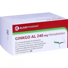 GINKGO AL 240 mg film kaplı tablet, 120 adet