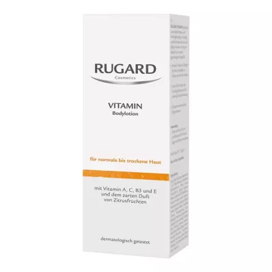RUGARD Vitaminli vücut losyonu, 200 ml