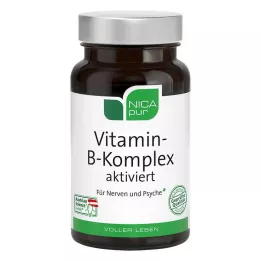 NICAPUR B vitamini kompleksi aktifleştirilmiş kapsüller, 60 adet
