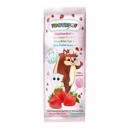 TOOTHPOP Diş bakım lolipopu çilek aromalı, 1 adet