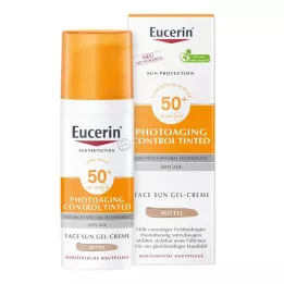 EUCERIN Güneş CC Krem renkli orta LSF 50+, 50 ml