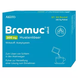BROMUC Ağızdan kullanım için akut 200 mg öksürük kesici, 20 adet