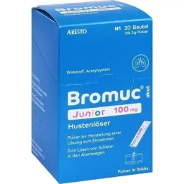 BROMUC akut Junior 100 mg öksürük kesici P.H.e.L.z.E., 20 adet