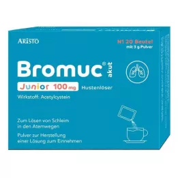 BROMUC akut Junior 100 mg öksürük kesici P.H.e.L.z.E., 20 adet