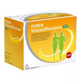 PUREN 15 g granülden oluşan yaşamsal madde kompleksi poşeti, 30 adet