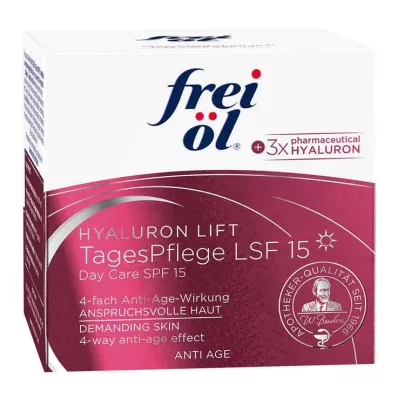 Free Oil Yaşlanma Karşıtı Hyaluron Lift Gündüz Bakımı LSF 15, 50 ml Free Oil Yaşlanma Karşıtı Hyaluron Lift Gündüz Bakımı LSF 15, 50 ml