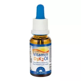 VITAMIN D3K2 yağı Dr Jacobs damlası, 20 ml