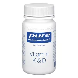 PURE ENCAPSULATIONS K Vitamini &amp; D Kapsülleri, 60 Kapsül