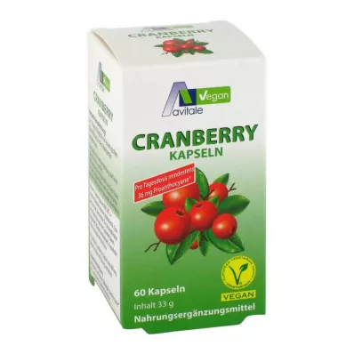 CRANBERRY VEGAN Kapsül 400 mg, 60 adet