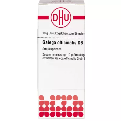 GALEGA officinalis D 6 kürecik, 10 g