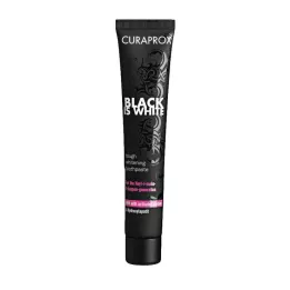 CURAPROX black is white kömürlü diş macunu, 90 ml