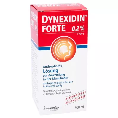 Dynexidin Forte %0,2lik çözelti, 300 ml