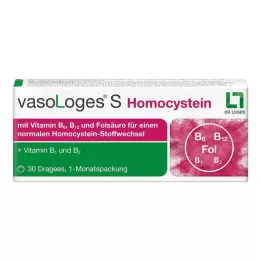 VASOLOGES S Homosistein Kaplı Tablet, 30 Kapsül