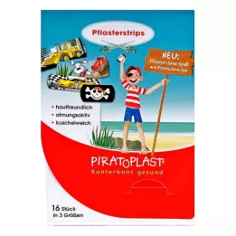PIRATOPLAST Erkek sıva şeritleri 3 boy, 16 adet