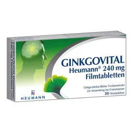 GINKGOVITAL Heumann 240 mg film kaplı tablet, 30 adet