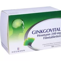 GINKGOVITAL Heumann 240 mg film kaplı tabletler, 120 adet