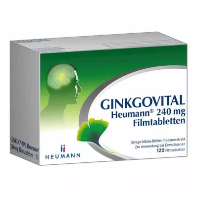 GINKGOVITAL Heumann 240 mg film kaplı tablet, 120 adet