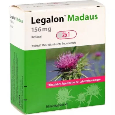 LEGALON Madaus 156 mg sert kapsül, 30 adet