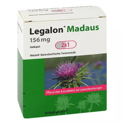LEGALON Madaus 156 mg sert kapsül, 30 adet