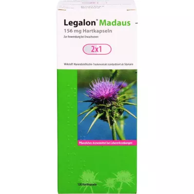LEGALON Madaus 156 mg sert kapsül, 120 adet