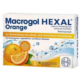MACROGOL HEXAL Turuncu Plv.z.Her.Lsg.z.Einn.Btl., 10 adet