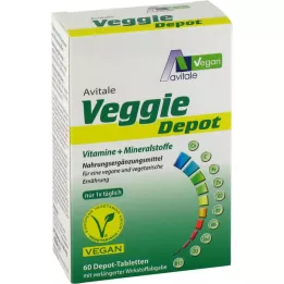 VEGGIE Depot Vitaminler+Mineraller Tabletler, 60 Kapsül