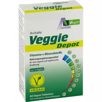 VEGGIE Depot Vitaminler+Mineraller Tabletler, 60 Kapsül
