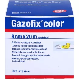 GAZOFIX renk sabitleme bandajı yapışkan 8 cmx20 m sarı, 1 adet