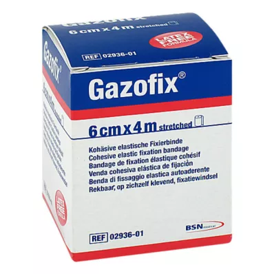 GAZOFIX Sabitleme bandajı yapışkan 6 cmx4 m, 1 adet