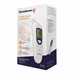 DOMOTHERM E Kızılötesi kulak termometresi koruyucu kılıf ücretsiz, 1 adet